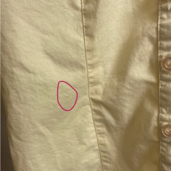 y2k Rue21 • Pale Yellow Short Sleeve Button Up Vest 💛 - Picture 9 of 9